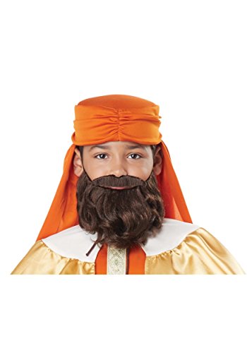 California Costumes Wise Man Brauner Bart und Schnurrbart, Standard, Orange California Costumes Wise Man Brauner Bart und Schnurrbart, Standard, Orange von California Costumes