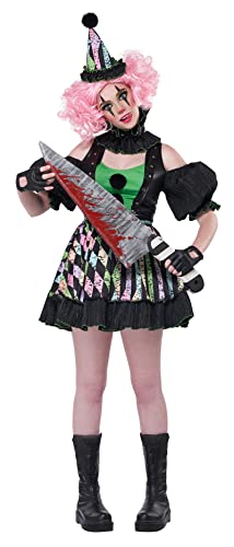 California Costumes Women's Sweet But Psycho Halloween Clown Fancy Dress Costume von California Costumes