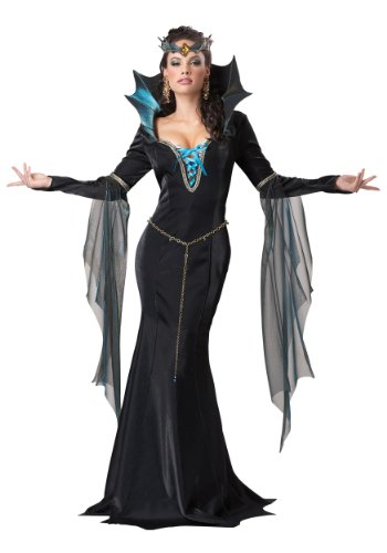 California Costumes 1231 Evil Sorceress Witch/Wizard Adult-Sized Costume, Black/Turquoise, Large von California Costumes