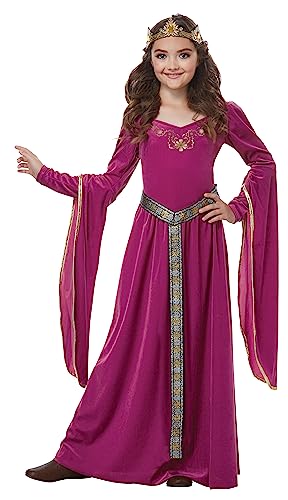 Girls Medieval Princess Fancy Dress Costume X-Large von California Costumes