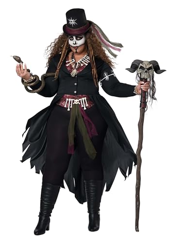 Plus Voodoo Magic Fancy Dress Costume Women's 2X von California Costumes