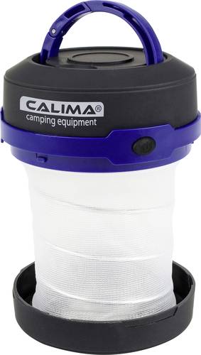 Calima 46001 Camping-Laterne batteriebetrieben 135g Schwarz-Blau von Calima