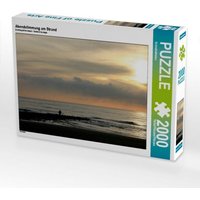 Abendstimmung am Strand (Puzzle) von Calvendo Puzzle