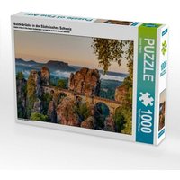 Basteibrücke in der Sächsischen Schweiz (Puzzle) von CALVENDO Verlag GmbH