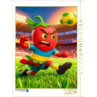CALVENDO Puzzle 3D Fussballmotiv Chile Chili Figur 1000 Teile Lege-Größe 64x48cm Foto-Puzzle für glückliche Stunden CALVENDO Puzzle 3D Fussballmotiv Chile Chili Figur 1000 Teile Lege-Größe 64x48cm Foto-Puzzle für glückliche Stunden von Calvendo Puzzle