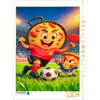CALVENDO Puzzle 3D Fussballmotiv Spanien gegen Italien Duell 1000 Teile Lege-Größe 64x48cm Foto-Puzzle für glückliche Stunden CALVENDO Puzzle 3D Fussballmotiv Spanien gegen Italien Duell 1000 Teile Lege-Größe 64x48cm Foto-Puzzle für glückliche Stunden von Calvendo Puzzle