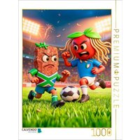 CALVENDO Puzzle 3D Fussballmotiv Suedafrika gegen Italien Duell 1000 Teile Lege-Größe 64x48cm Foto-Puzzle für glückliche Stunden CALVENDO Puzzle 3D Fussballmotiv Suedafrika gegen Italien Duell 1000 Teile Lege-Größe 64x48cm Foto-Puzzle für glückliche Stunden von Calvendo Puzzle