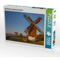 CALVENDO Puzzle Alte Windmühle in Melsted auf Bornholm 1000 Teile Lege-Größe 64 x 48 cm Foto-Puzzle Bild von Christian Müringer von Calvendo