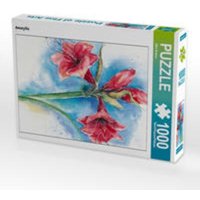 CALVENDO Puzzle Amaryllis 1000 Teile Lege-Größe 48 x 64 cm Foto-Puzzle Bild von Jitka Krause von Calvendo Puzzle