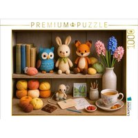 CALVENDO Puzzle Amigurumi - Regal mit kreativen Ideen 1000 Teile Lege-Größe 64x48cm Foto-Puzzle für glückliche Stunden CALVENDO Puzzle Amigurumi - Regal mit kreativen Ideen 1000 Teile Lege-Größe 64x48cm Foto-Puzzle für glückliche Stunden von Calvendo Puzzle