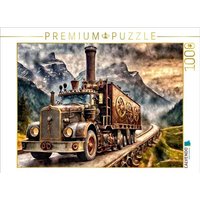 CALVENDO Puzzle Auflieger-Lastkraftwagen 1000 Teile Lege-Größe 64x48cm Foto-Puzzle für glückliche Stunden CALVENDO Puzzle Auflieger-Lastkraftwagen 1000 Teile Lege-Größe 64x48cm Foto-Puzzle für glückliche Stunden von Calvendo Puzzle