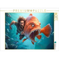 CALVENDO Puzzle Beim Wettschwimmen | 1000 Teile Lege-Größe 64x48cm Foto-Puzzle für glückliche Stunden von Calvendo Puzzle