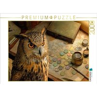 CALVENDO Puzzle Brettspiel Eule 2000 Teile Lege-Größe 90x67cm Foto-Puzzle für glückliche Stunden CALVENDO Puzzle Brettspiel Eule 2000 Teile Lege-Größe 90x67cm Foto-Puzzle für glückliche Stunden von Calvendo Puzzle
