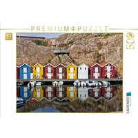 CALVENDO Puzzle Bunte Fischerhäuschen im schwedischen Smögen 500 Teile Lege-Größe 48 × 36 cm Foto-Puzzle für Erwachsene CALVENDO Puzzle Bunte Fischerhäuschen im schwedischen Smögen 500 Teile Lege-Größe 48 × 36 cm Foto-Puzzle für Erwachsene von Calvendo Puzzle