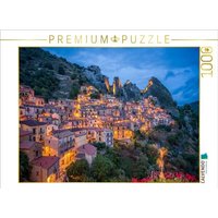 CALVENDO Puzzle Castelmezzano bei Nacht 1000 Teile Lege-Größe 64x48cm Foto-Puzzle für glückliche Stunden CALVENDO Puzzle Castelmezzano bei Nacht 1000 Teile Lege-Größe 64x48cm Foto-Puzzle für glückliche Stunden von Calvendo Puzzle