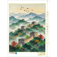CALVENDO Puzzle Chinesische Mauer - Harmonie im Nebel 1000 Teile Lege-Größe 64x48cm Foto-Puzzle für glückliche Stunden CALVENDO Puzzle Chinesische Mauer - Harmonie im Nebel 1000 Teile Lege-Größe 64x48cm Foto-Puzzle für glückliche Stunden von Calvendo Puzzle