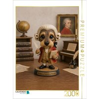 CALVENDO Puzzle Dackel als Wolfgang Amadeus Mozart 2000 Teile Lege-Größe 90 × 67 cm Foto-Puzzle für glückliche Stunden CALVENDO Puzzle Dackel als Wolfgang Amadeus Mozart 2000 Teile Lege-Größe 90 × 67 cm Foto-Puzzle für glückliche Stunden von Calvendo Puzzle