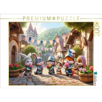 CALVENDO Puzzle Das Frühlingsfest der kleinen Ritter: Farbenfrohe Freuden 2000 Teile Lege-Größe 90x67cm Foto-Puzzle für glückliche Stunden CALVENDO Puzzle Das Frühlingsfest der kleinen Ritter: Farbenfrohe Freuden 2000 Teile Lege-Größe 90x67cm Foto-Puzzle für glückliche Stunden von Calvendo Puzzle