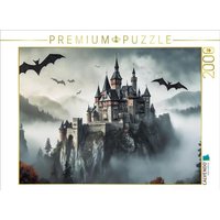 CALVENDO Puzzle Das Schloss von Dracula in Transsilvanien | 2000 Teile Lege-Größe 90x67cm Foto-Puzzle für glückliche Stunden von Calvendo Puzzle