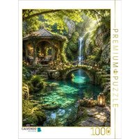 CALVENDO Puzzle Das verborgene Tal 1000 Teile Lege-Größe 64 × 48 cm Foto-Puzzle für glückliche Stunden CALVENDO Puzzle Das verborgene Tal 1000 Teile Lege-Größe 64 × 48 cm Foto-Puzzle für glückliche Stunden von Calvendo Puzzle