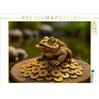 CALVENDO Puzzle Der Geldfrosch Jin Chan - Symbol für Reichtum 2000 Teile Lege-Größe 90x67cm Foto-Puzzle für glückliche Stunden CALVENDO Puzzle Der Geldfrosch Jin Chan - Symbol für Reichtum 2000 Teile Lege-Größe 90x67cm Foto-Puzzle für glückliche Stunden von Calvendo Puzzle