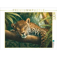 CALVENDO Puzzle Der Jaguar verdaut sein Mittagessen 1000 Teile Lege-Größe 64x48cm Foto-Puzzle für glückliche Stunden CALVENDO Puzzle Der Jaguar verdaut sein Mittagessen 1000 Teile Lege-Größe 64x48cm Foto-Puzzle für glückliche Stunden von Calvendo Puzzle