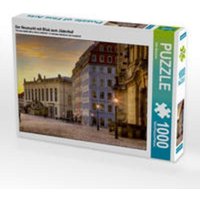 CALVENDO Puzzle Der Neumarkt mit Blick zum Jüdenhof 1000 Teile Lege-Größe 64 x 48 cm Foto-Puzzle Bild von Dirk Meutzner von Calvendo