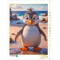 CALVENDO Puzzle Der Pinguin aus Neuseeland 1000 Teile Lege-Größe 64x48cm Foto-Puzzle für glückliche Stunden CALVENDO Puzzle Der Pinguin aus Neuseeland 1000 Teile Lege-Größe 64x48cm Foto-Puzzle für glückliche Stunden von Calvendo Puzzle