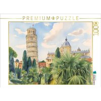 CALVENDO Puzzle Der Schiefe Turm von Pisa 1000 Teile Lege-Größe 64x48cm Foto-Puzzle für glückliche Stunden CALVENDO Puzzle Der Schiefe Turm von Pisa 1000 Teile Lege-Größe 64x48cm Foto-Puzzle für glückliche Stunden von Calvendo Puzzle