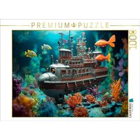 CALVENDO Puzzle Drolliges U-boot - Spielzeug unter Wasser 1000 Teile Lege-Größe 64x48cm Foto-Puzzle für glückliche Stunden CALVENDO Puzzle Drolliges U-boot - Spielzeug unter Wasser 1000 Teile Lege-Größe 64x48cm Foto-Puzzle für glückliche Stunden von Calvendo Puzzle