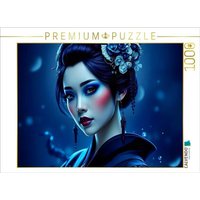 CALVENDO Puzzle Ein Motiv aus dem Kalender Dunkle Eleganz der Geishas 1000 Teile Lege-Größe 64x48cm Foto-Puzzle für glückliche Stunden CALVENDO Puzzle Ein Motiv aus dem Kalender Dunkle Eleganz der Geishas 1000 Teile Lege-Größe 64x48cm Foto-Puzzle für glückliche Stunden von Calvendo Puzzle