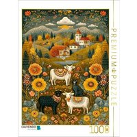 CALVENDO Puzzle Ein Motiv aus dem Kalender "Folk Art Seasons" 1000 Teile Lege-Größe 64x48cm Foto-Puzzle für glückliche Stunden CALVENDO Puzzle Ein Motiv aus dem Kalender "Folk Art Seasons" 1000 Teile Lege-Größe 64x48cm Foto-Puzzle für glückliche Stunden von Calvendo Puzzle