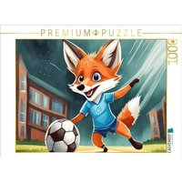 CALVENDO Puzzle Ein Schlaufuchs beim Fußball spielen 1000 Teile Lege-Größe 64x48cm Foto-Puzzle für glückliche Stunden CALVENDO Puzzle Ein Schlaufuchs beim Fußball spielen 1000 Teile Lege-Größe 64x48cm Foto-Puzzle für glückliche Stunden von Calvendo Puzzle