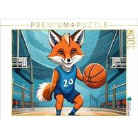 CALVENDO Puzzle Ein Schlaufuchs spielt Basketbal 1000 Teile Lege-Größe 64x48cm Foto-Puzzle für glückliche Stunden CALVENDO Puzzle Ein Schlaufuchs spielt Basketbal 1000 Teile Lege-Größe 64x48cm Foto-Puzzle für glückliche Stunden von Calvendo Puzzle