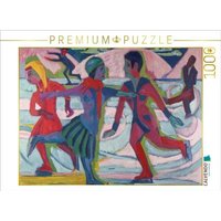 CALVENDO Puzzle Ernst Ludwig Kirchner. Schlittschuhläufer, 1924/25 1000 Teile Lege-Größe 64x48cm Foto-Puzzle für glückliche Stunden CALVENDO Puzzle Ernst Ludwig Kirchner. Schlittschuhläufer, 1924/25 1000 Teile Lege-Größe 64x48cm Foto-Puzzle für glückliche Stunden von Calvendo Puzzle