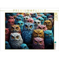 CALVENDO Puzzle Eulen - viele Köpfe auf einem Bild 2000 Teile Lege-Größe 90x67cm Foto-Puzzle für glückliche Stunden CALVENDO Puzzle Eulen - viele Köpfe auf einem Bild 2000 Teile Lege-Größe 90x67cm Foto-Puzzle für glückliche Stunden von Calvendo Puzzle