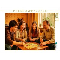 CALVENDO Puzzle Familienzeit am Spieltisch 1000 Teile Lege-Größe 64x48cm Foto-Puzzle für glückliche Stunden CALVENDO Puzzle Familienzeit am Spieltisch 1000 Teile Lege-Größe 64x48cm Foto-Puzzle für glückliche Stunden von Calvendo Puzzle