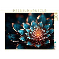 CALVENDO Puzzle Fibonacci in einer Blüte in 3D Fraktal | 1000 Teile Lege-Größe 64x48cm Foto-Puzzle für glückliche Stunden von Calvendo Puzzle