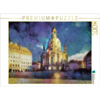 CALVENDO Puzzle Frauenkirche in Dresden, Deutschland 1000 Teile Lege-Größe 64x48cm Foto-Puzzle für glückliche Stunden CALVENDO Puzzle Frauenkirche in Dresden, Deutschland 1000 Teile Lege-Größe 64x48cm Foto-Puzzle für glückliche Stunden von Calvendo Puzzle