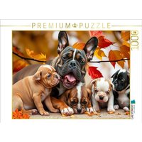CALVENDO Puzzle Frenchiefamilie 1000 Teile Lege-Größe 64x48cm Foto-Puzzle für glückliche Stunden CALVENDO Puzzle Frenchiefamilie 1000 Teile Lege-Größe 64x48cm Foto-Puzzle für glückliche Stunden von Calvendo Puzzle