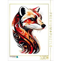 CALVENDO Puzzle Frettchen im Tattoo Design 1000 Teile Lege-Größe 64x48cm Foto-Puzzle für glückliche Stunden CALVENDO Puzzle Frettchen im Tattoo Design 1000 Teile Lege-Größe 64x48cm Foto-Puzzle für glückliche Stunden von Calvendo Puzzle