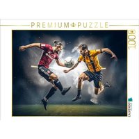 CALVENDO Puzzle Fussball 1000 Teile Lege-Größe 64x48cm Foto-Puzzle für glückliche Stunden CALVENDO Puzzle Fussball 1000 Teile Lege-Größe 64x48cm Foto-Puzzle für glückliche Stunden von Calvendo Puzzle