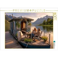 CALVENDO Puzzle Gemütlicher Weinabend auf einem Hausboot 1000 Teile Lege-Größe 64x48cm Foto-Puzzle für glückliche Stunden CALVENDO Puzzle Gemütlicher Weinabend auf einem Hausboot 1000 Teile Lege-Größe 64x48cm Foto-Puzzle für glückliche Stunden von Calvendo Puzzle