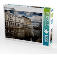 CALVENDO Puzzle Hamburg Binnenalster 1000 Teile Lege-Größe 64 x 48 cm Foto-Puzzle Bild von Oliver Pinkoss Photostorys von Calvendo Puzzle