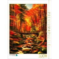 CALVENDO Puzzle Herbstwunder in New England | 1000 Teile Lege-Größe 64x48cm Foto-Puzzle für glückliche Stunden von Calvendo Puzzle