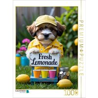 CALVENDO Puzzle Hund verkauft Limonade - sommerlich, süß und originell 1000 Teile Lege-Größe 64x48cm Foto-Puzzle für glückliche Stunden CALVENDO Puzzle Hund verkauft Limonade - sommerlich, süß und originell 1000 Teile Lege-Größe 64x48cm Foto-Puzzle für glückliche Stunden von Calvendo Puzzle
