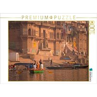 CALVENDO Puzzle Indien - Varanasi 1000 Teile Puzzle quer 1000 Teile Lege-Größe 64 × 48 cm Foto-Puzzle für glückliche Stunden CALVENDO Puzzle Indien - Varanasi 1000 Teile Puzzle quer 1000 Teile Lege-Größe 64 × 48 cm Foto-Puzzle für glückliche Stunden von Calvendo Puzzle