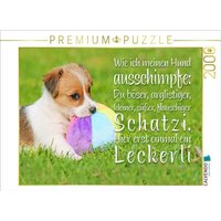 CALVENDO Puzzle Jack Russell Terrier Welpe liegt in der Wiese und knabbert an einem Ball 2000 Teile Lege-Größe 90x67cm Foto-Puzzle für glückliche Stunden CALVENDO Puzzle Jack Russell Terrier Welpe liegt in der Wiese und knabbert an einem Ball 2000 Teile Lege-Größe 90x67cm Foto-Puzzle für glückliche Stunden von CALVENDO Verlag GmbH