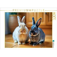 CALVENDO Puzzle Kaninchen, die dein Zuhause wärmen. 1000 Teile Lege-Größe 64x48cm Foto-Puzzle für glückliche Stunden CALVENDO Puzzle Kaninchen, die dein Zuhause wärmen. 1000 Teile Lege-Größe 64x48cm Foto-Puzzle für glückliche Stunden von Calvendo Puzzle