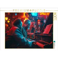 CALVENDO Puzzle Kreatives Spiel im Jazzclub - Klavier Musik 1000 Teile Lege-Größe 64x48cm Foto-Puzzle für glückliche Stunden CALVENDO Puzzle Kreatives Spiel im Jazzclub - Klavier Musik 1000 Teile Lege-Größe 64x48cm Foto-Puzzle für glückliche Stunden von Calvendo Puzzle